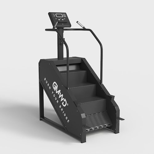 COMMERCIAL STAIR CLIMBER Low-poly 3D model