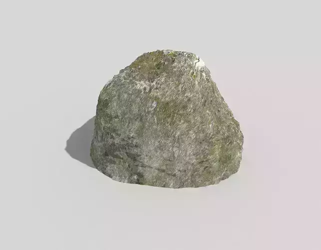 Detailed Rock Low-poly 3D model