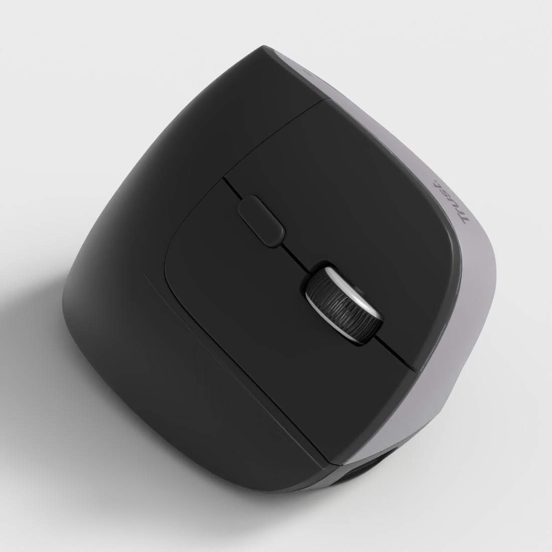 ERGONOMIC WIRELESS MOUSE Low-poly 3D model_5