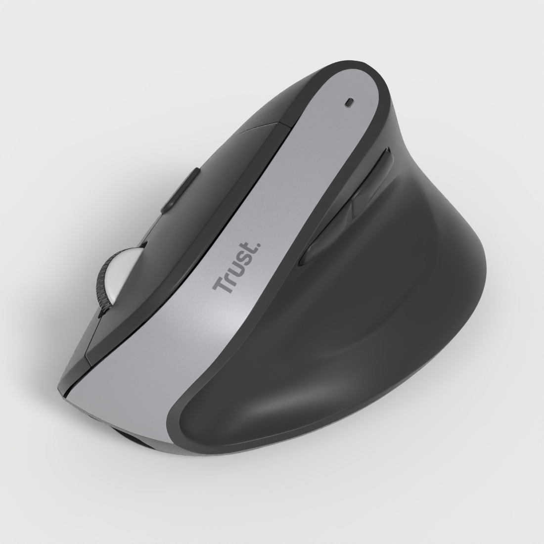 ERGONOMIC WIRELESS MOUSE Low-poly 3D model_6