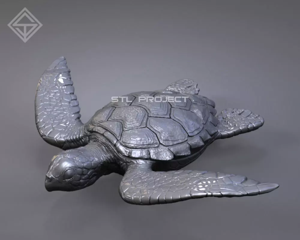 Sea Turtle 3D print model