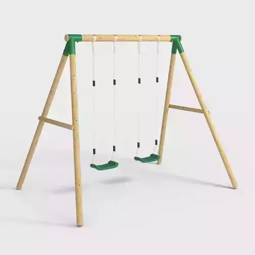 REBO WOODEN GARDEN SWING