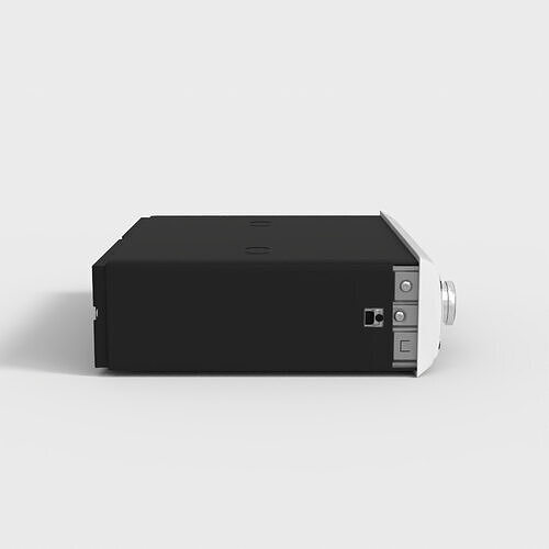 BOSS MARINE RECEIVER CAR RADIO Low-poly 3D model 3