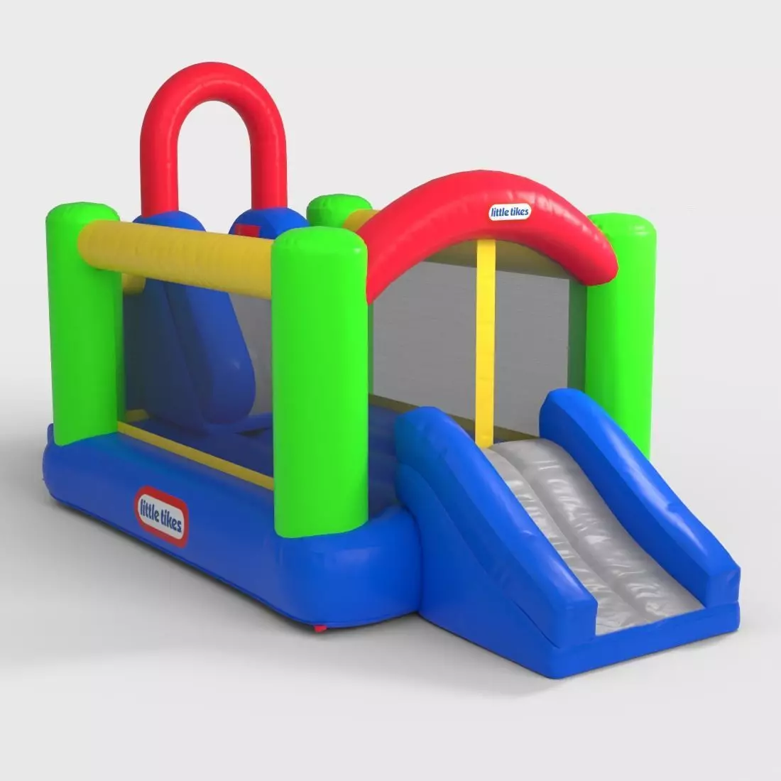 DOUBLE SLIDE BOUNCY HOUSE Low-poly 3D model