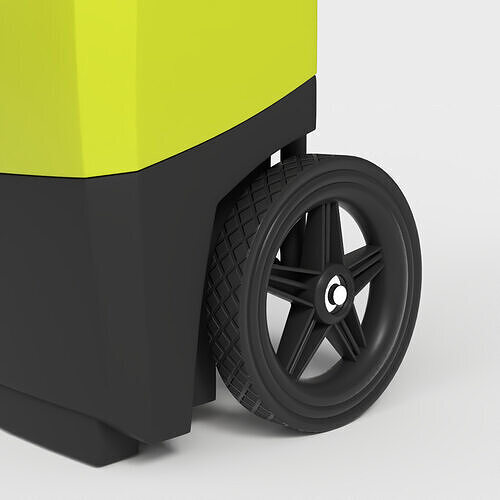 ELECTRIC PRESSURE WASHER Low-poly 3D model 7