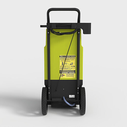ELECTRIC PRESSURE WASHER Low-poly 3D model 4