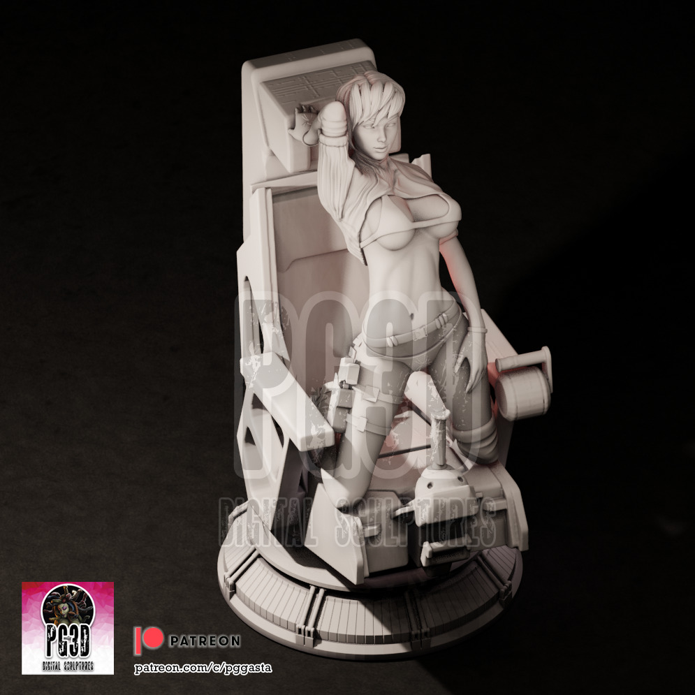 Natasha - Mechwarrior - 1TO10 STL FILE 3D PRINT MODEL 3D print model_6