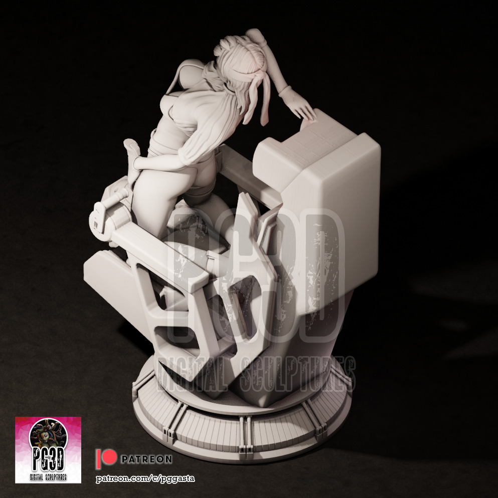 Natasha - Mechwarrior - 1TO10 STL FILE 3D PRINT MODEL 3D print model_7