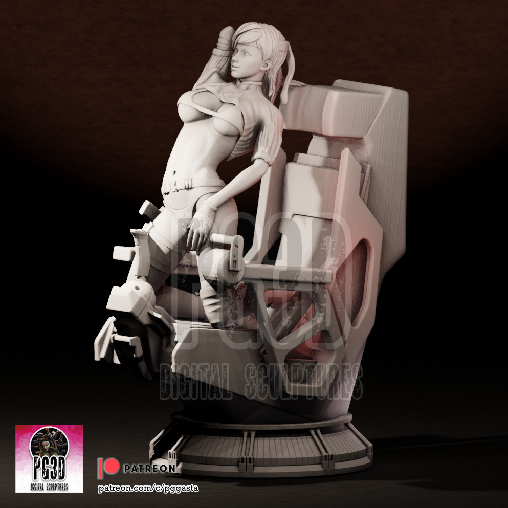 Natasha - Mechwarrior - 1TO10 STL FILE 3D PRINT MODEL 3D print model_2