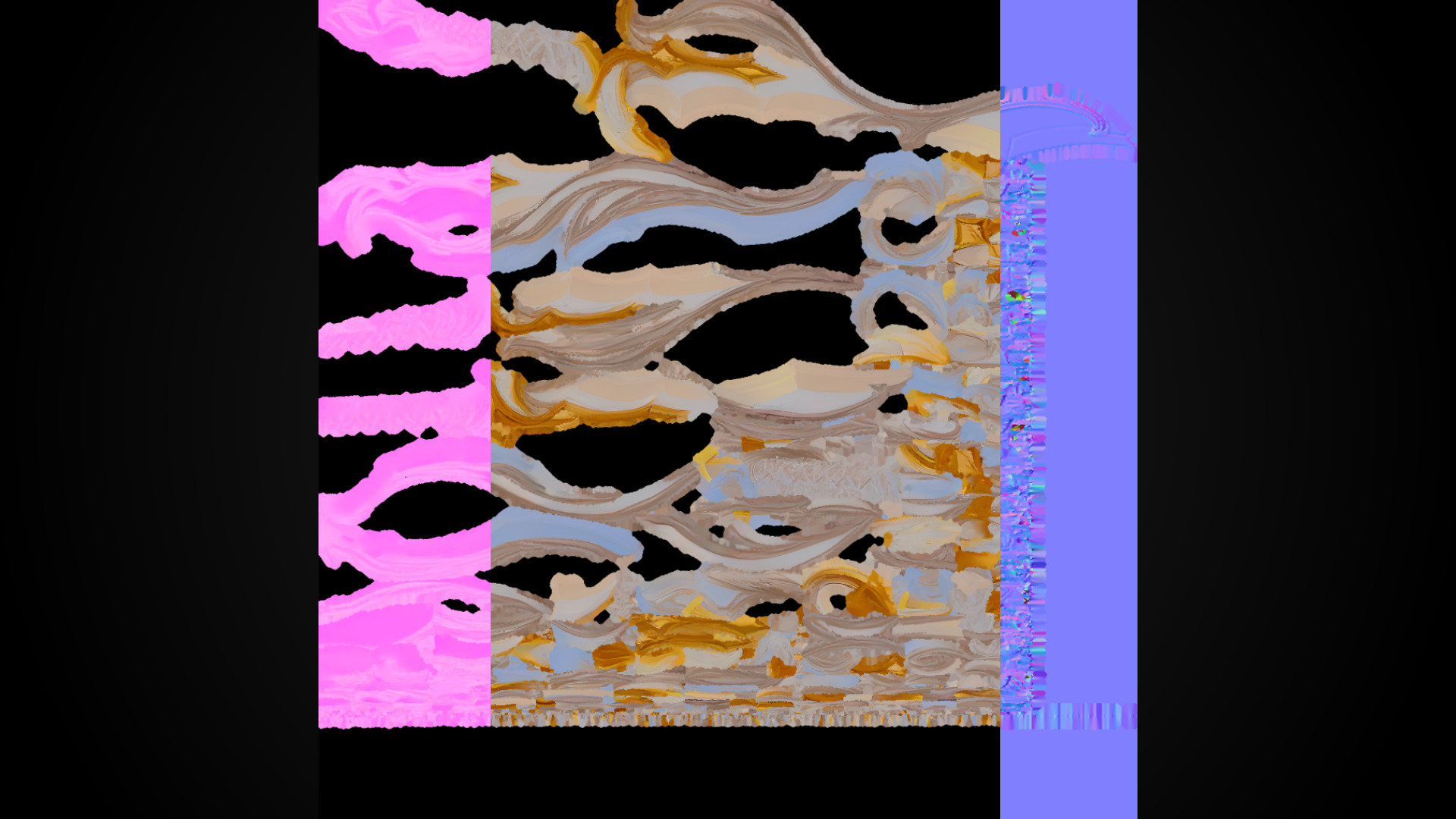 Stylized Elf Sword - Bloomfang - Game Ready 3D model_8