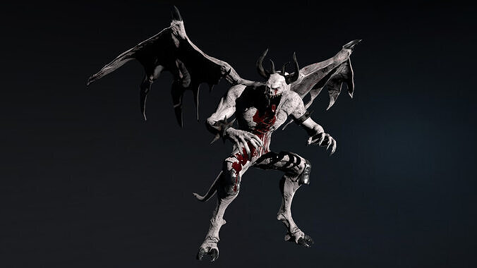 Bloodsucker 1 Low-poly 3D model