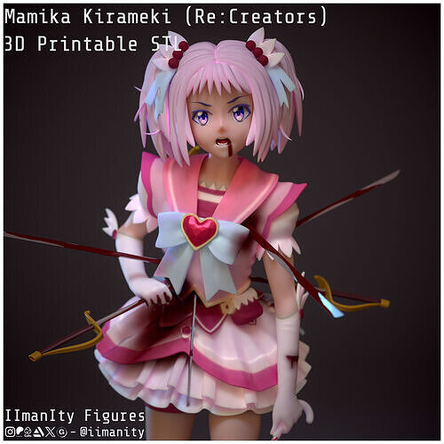 Mamika Kirameki - ReCreators 3D print model