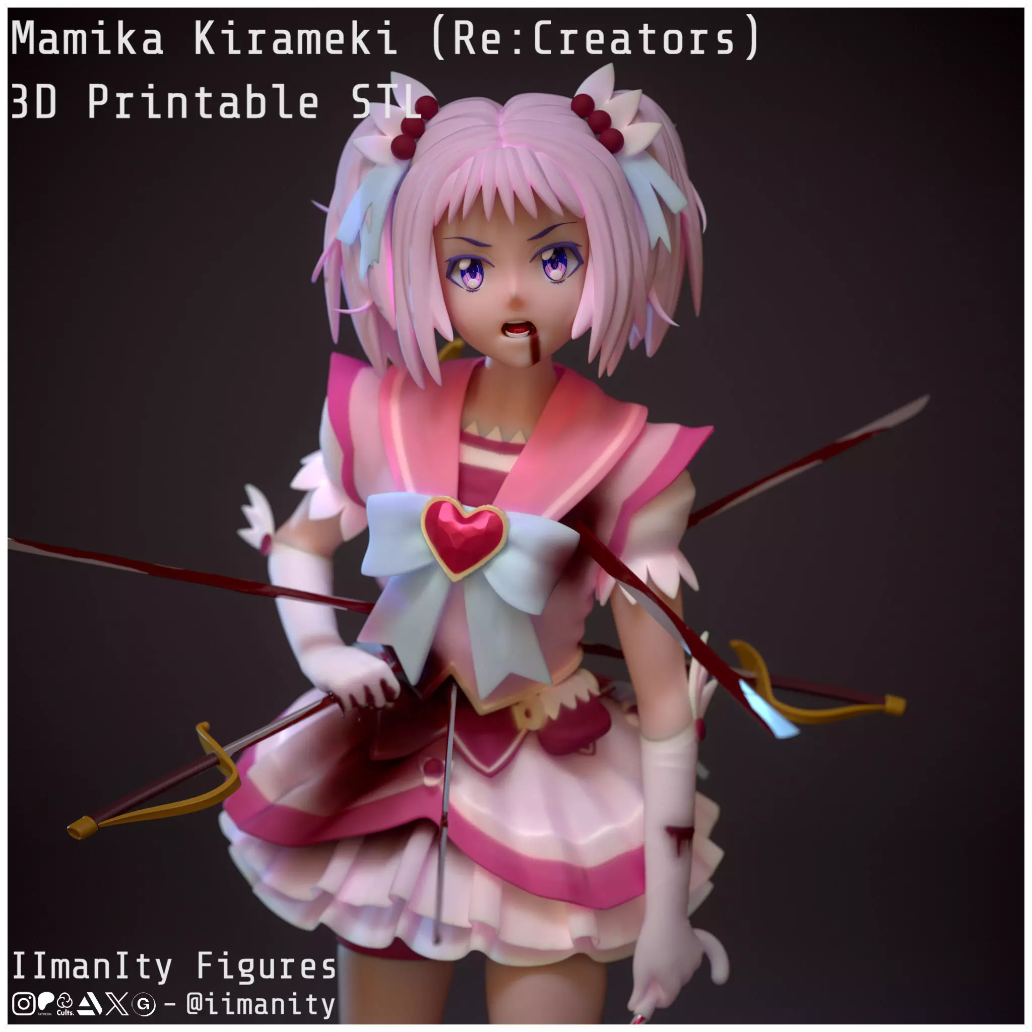 Mamika Kirameki - ReCreators 3D print model_0