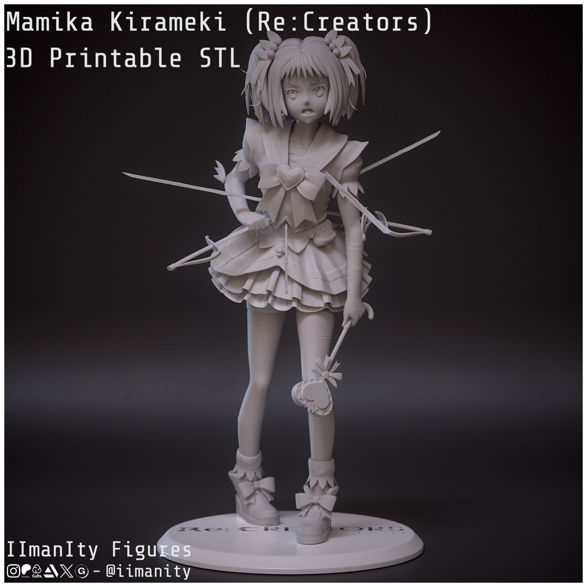 Mamika Kirameki - ReCreators 3D print model_6