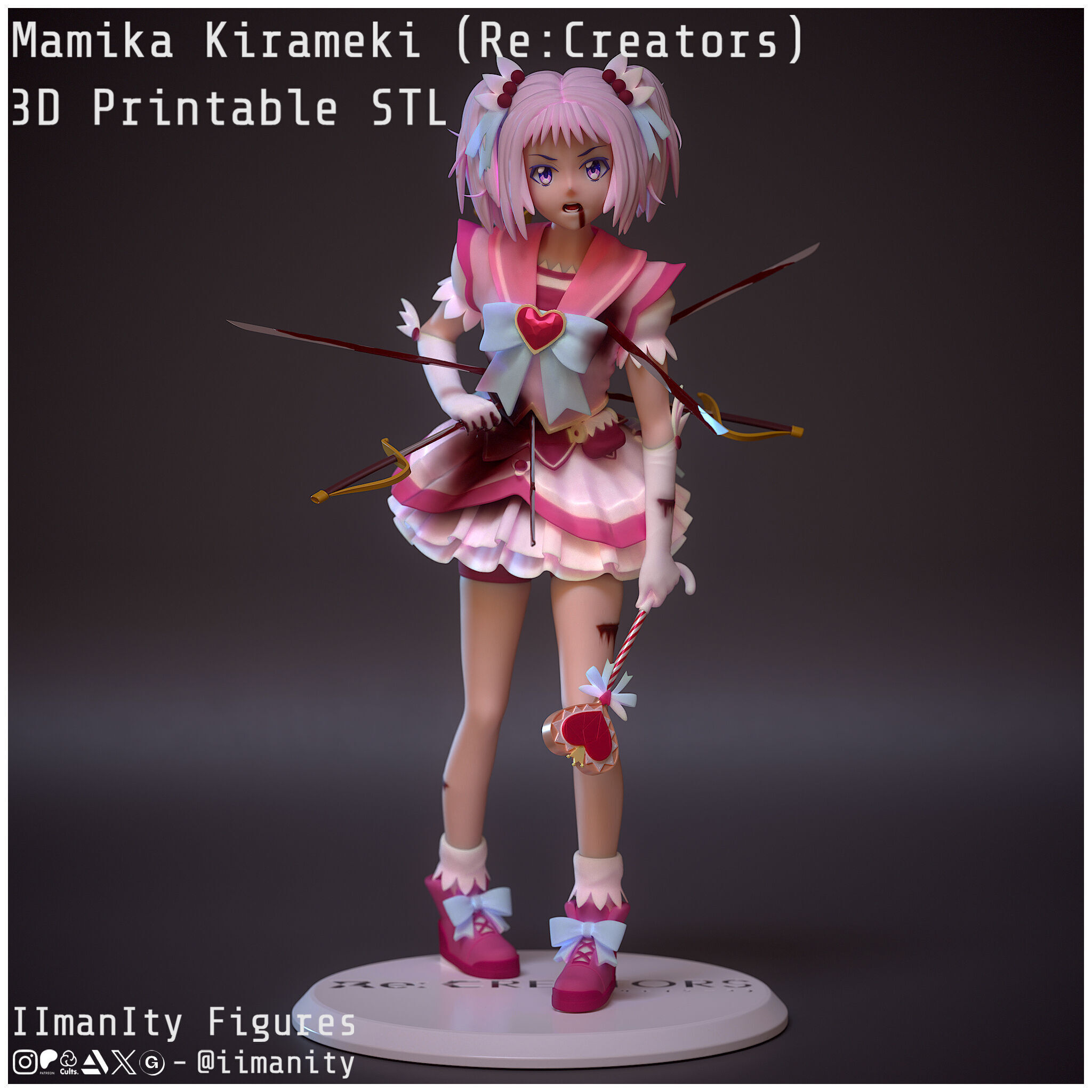 Mamika Kirameki - ReCreators 3D print model_1