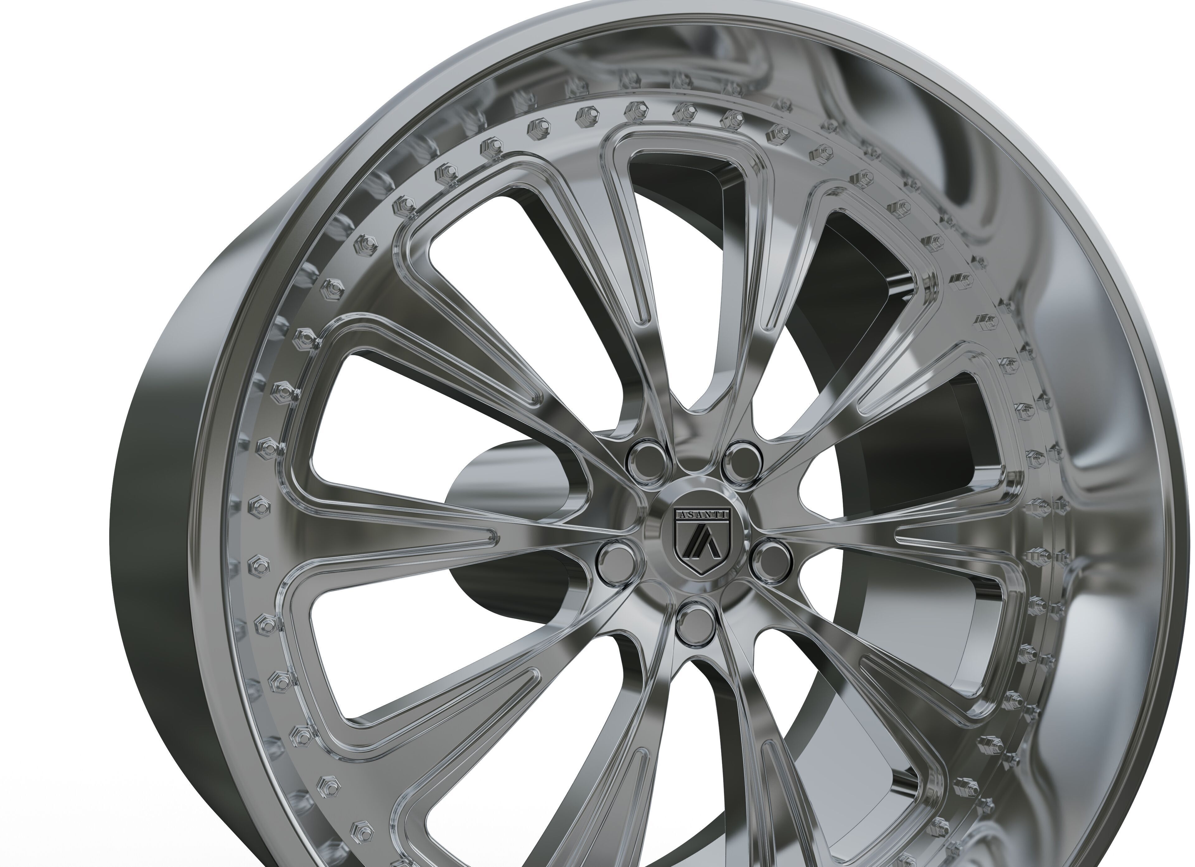 ASANTI AF867 WHEEL  3D print model_2
