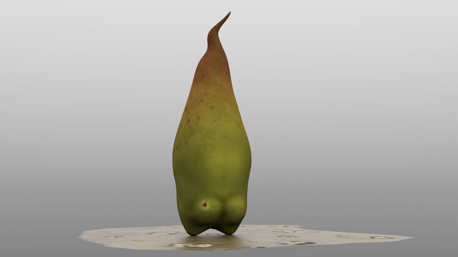 Hand Painted Veggie Spud Free low-poly 3D model_3