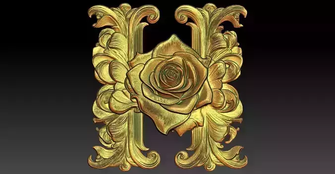 19 H CNC Relief Model