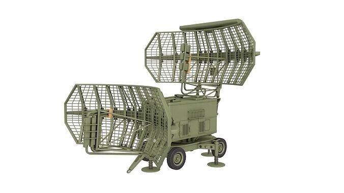 P-37  Radar 3D model