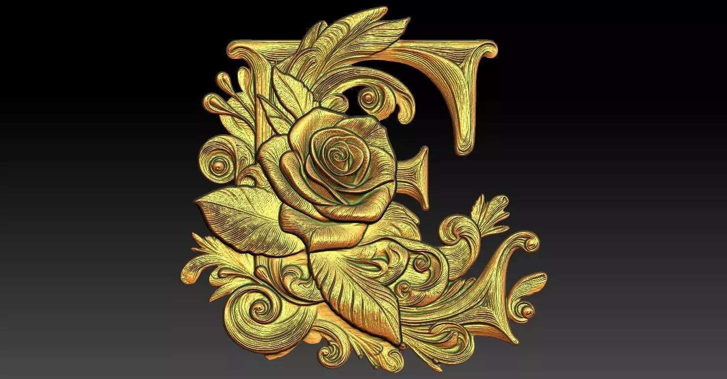 23 C CNC Relief Model 3D print model