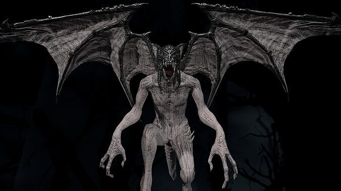 Bloodsucker 2 Low-poly 3D model