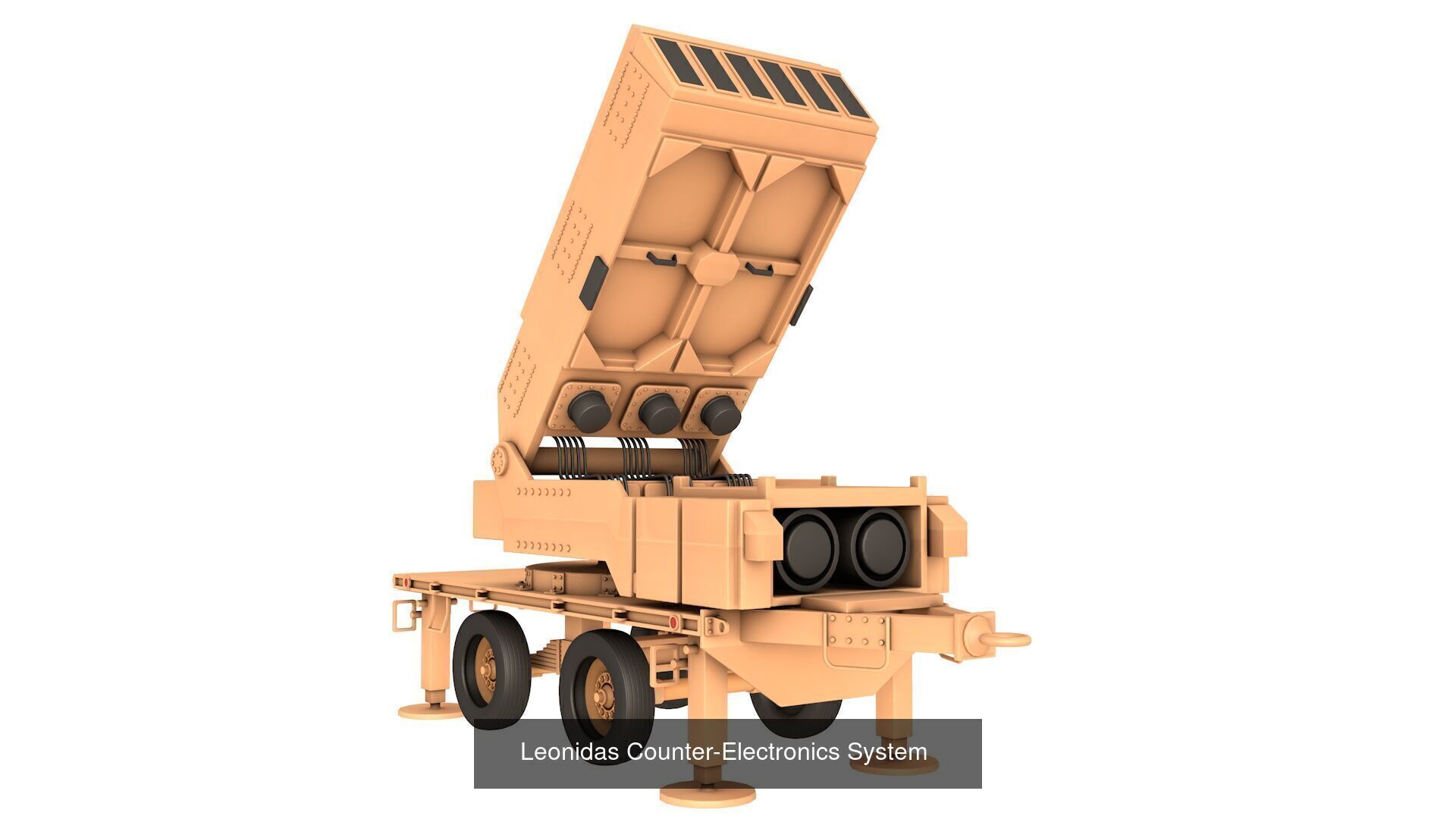 Military Radar 3D Model Collection_7