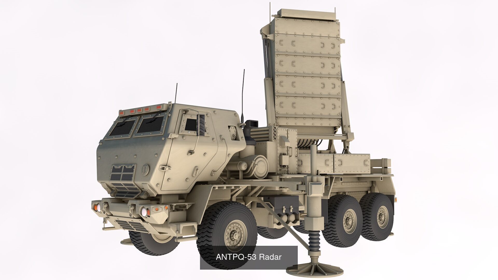 Military Radar 3D Model Collection_8
