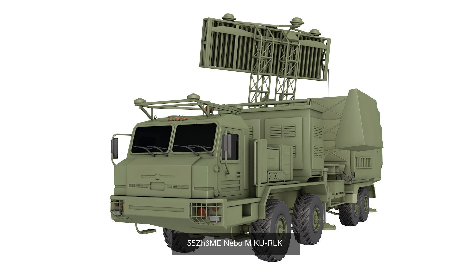 Military Radar 3D Model Collection_11