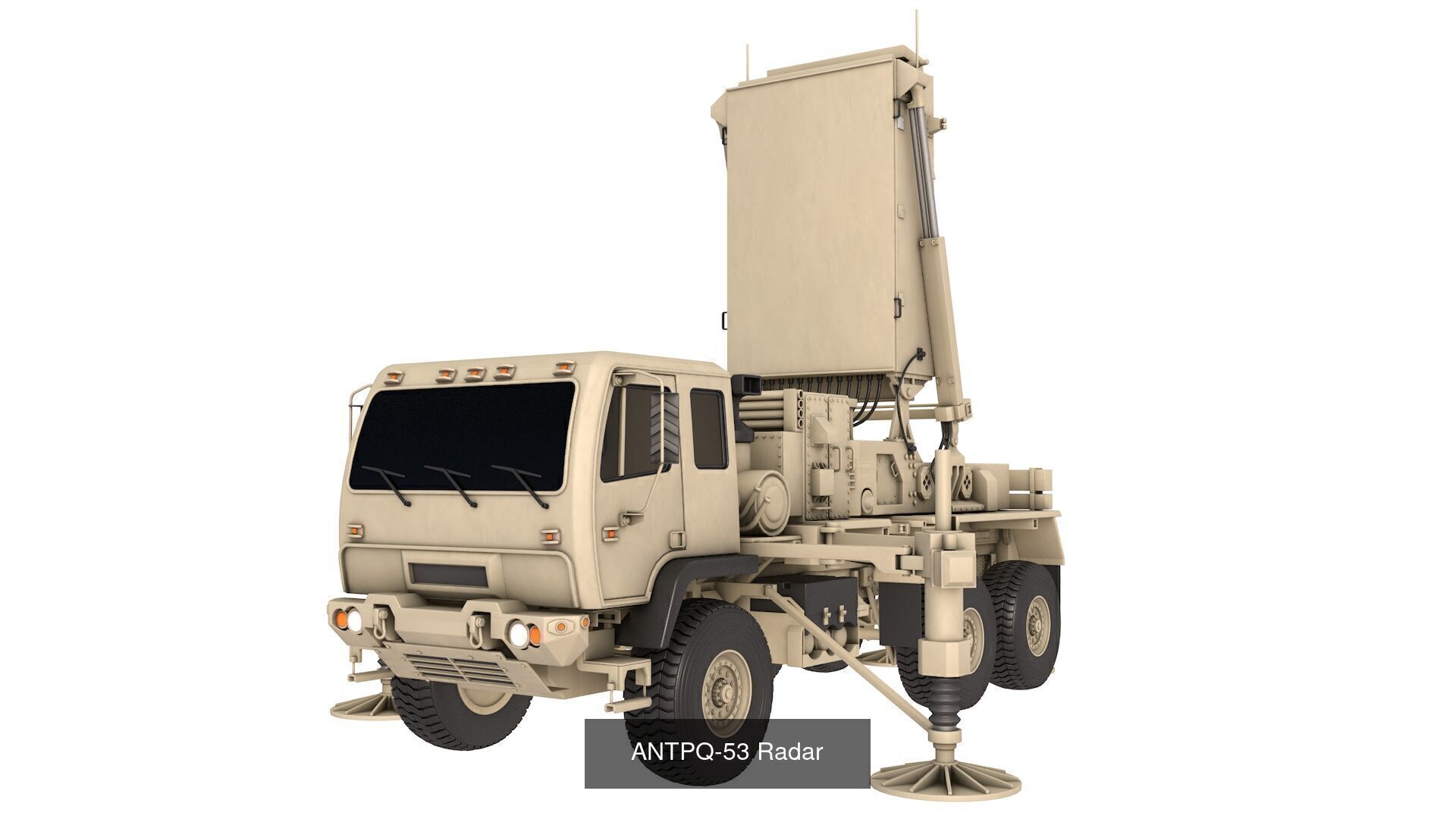 Military Radar 3D Model Collection_9