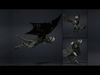 Mist Swordman Low-poly 3D model_9