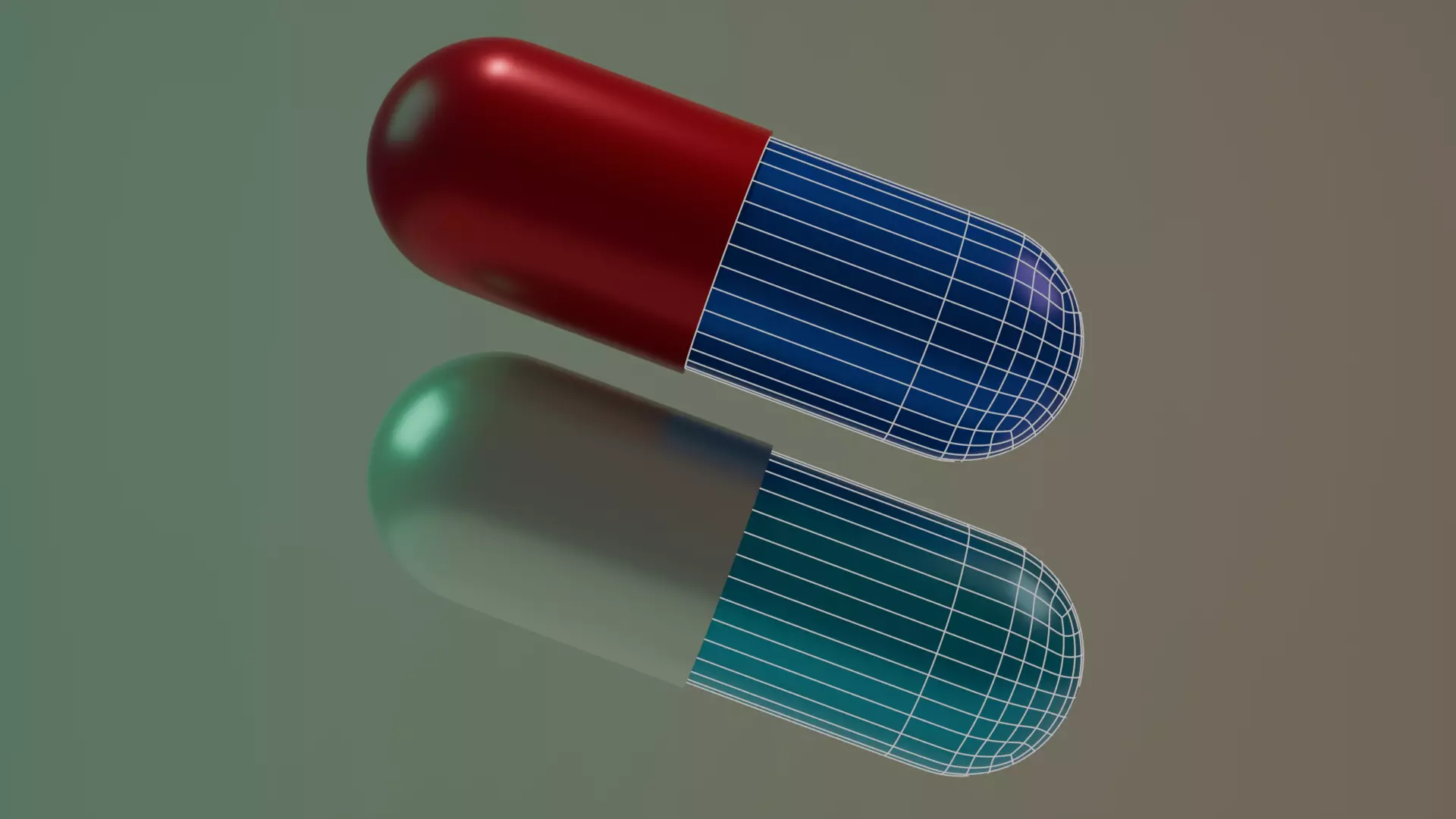 Medical Pills Free low-poly 3D model_0