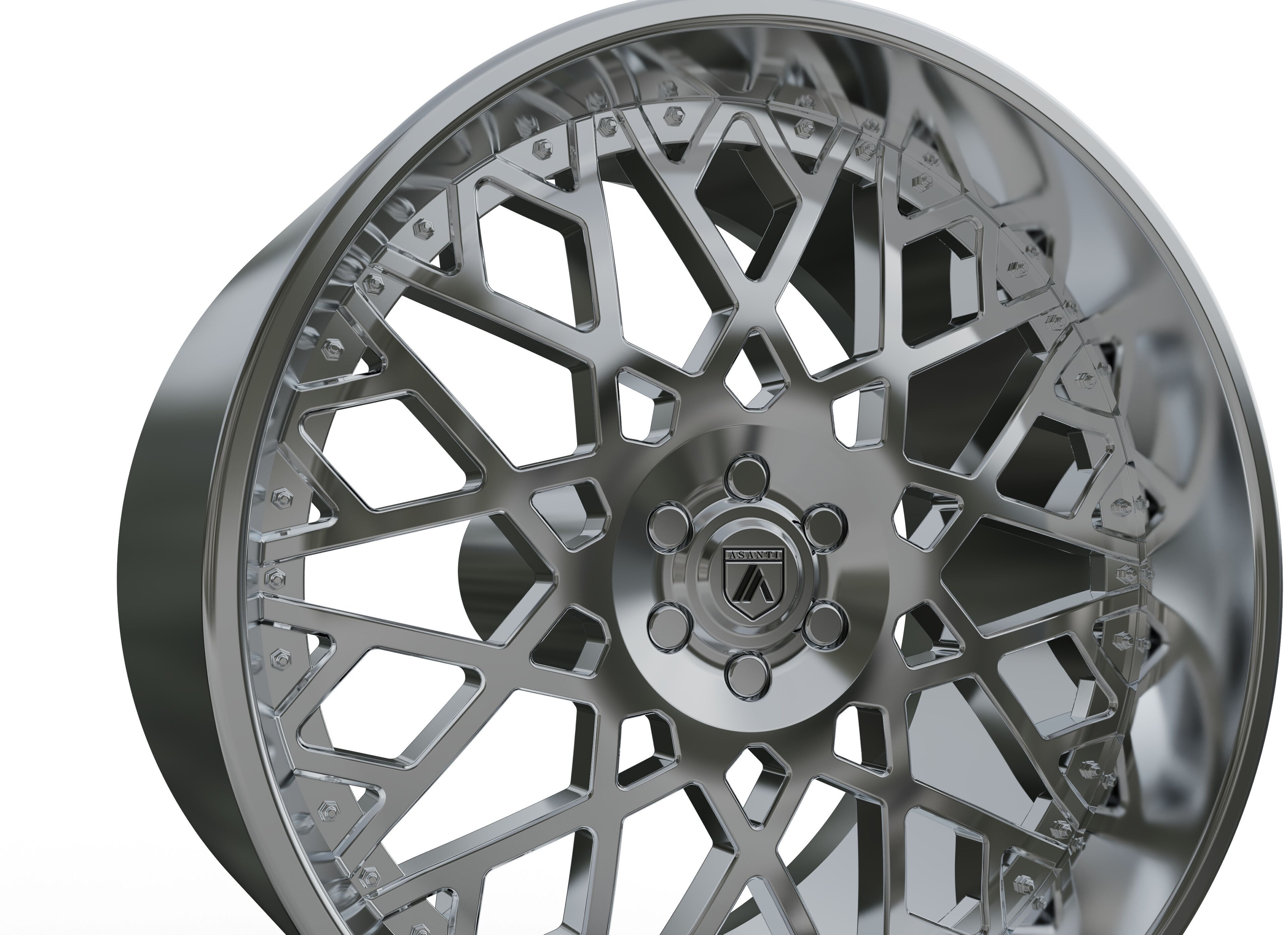 ASANTI AF890 WHEEL  3D print model_2