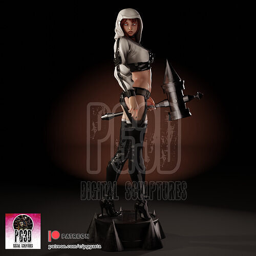 Alina Clover - 1TO10 STL FILE 3D PRINT MODEL 3D print model