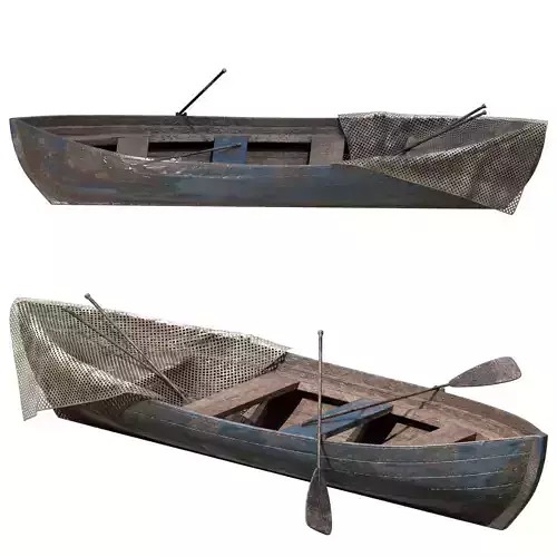 Old Boat 3D model