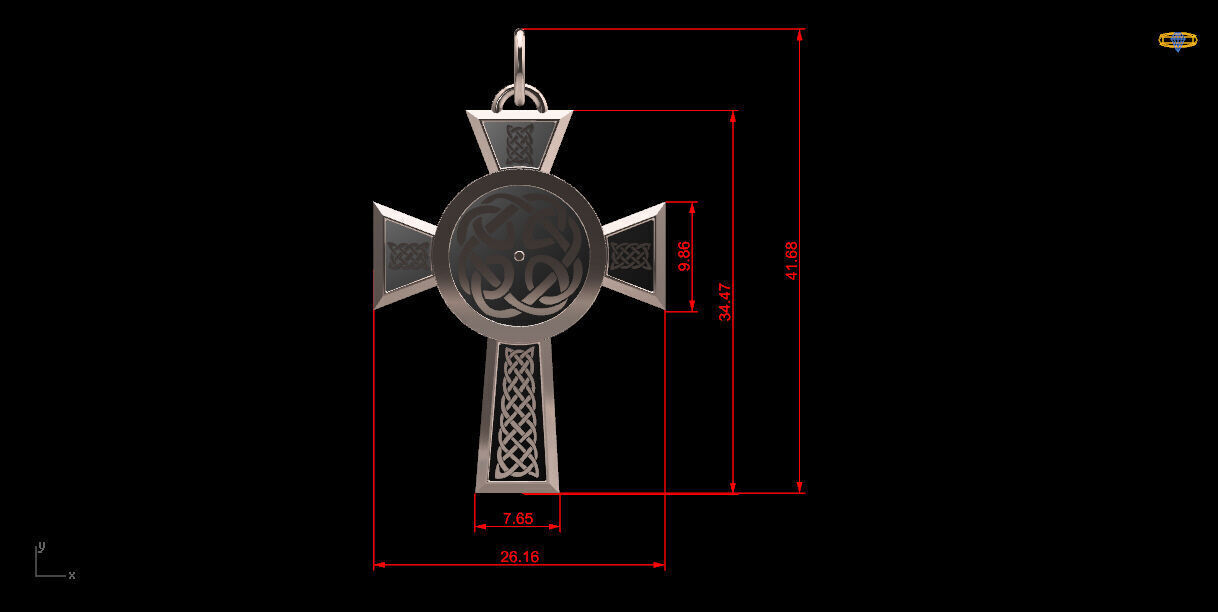 cross kl0022 3D print model_5