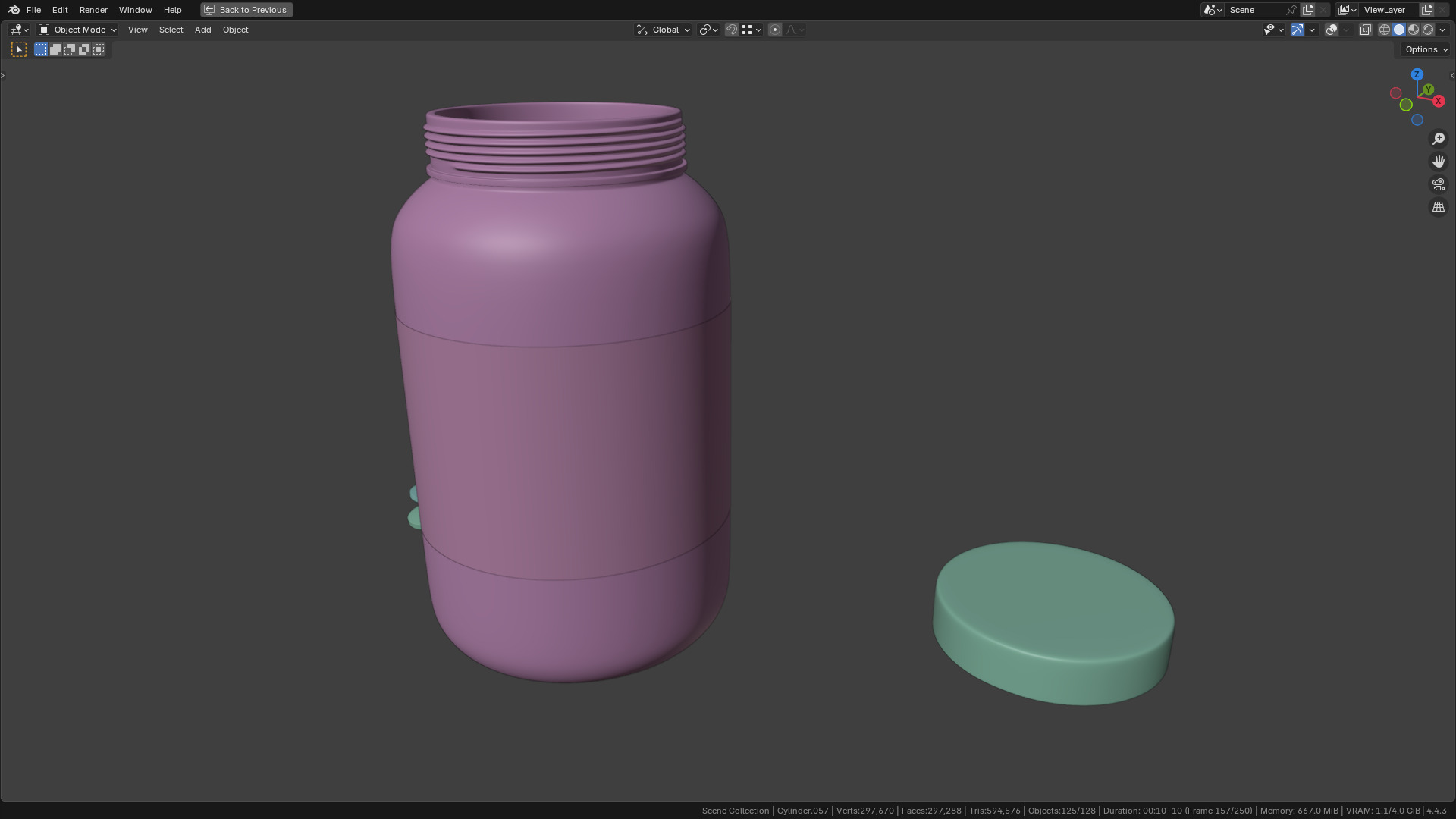 Capsule bottle 02 3D model_6