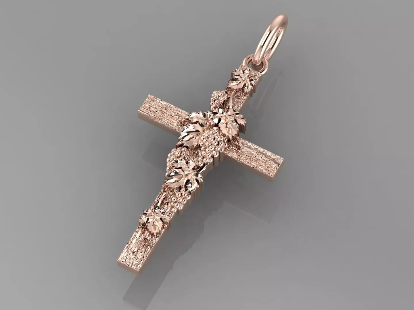 cross vine kl0025 3D print model_0