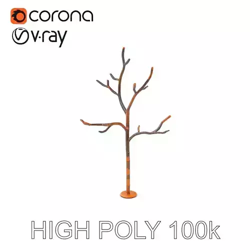 Bare Tree Model Pack with Realistic Texture