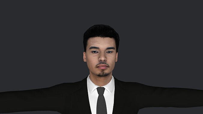 Victor Wembanyama Hyper Realistic Full Body  Rigged 3D Character 3D model