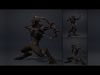 Mist Archer Low-poly 3D model_7