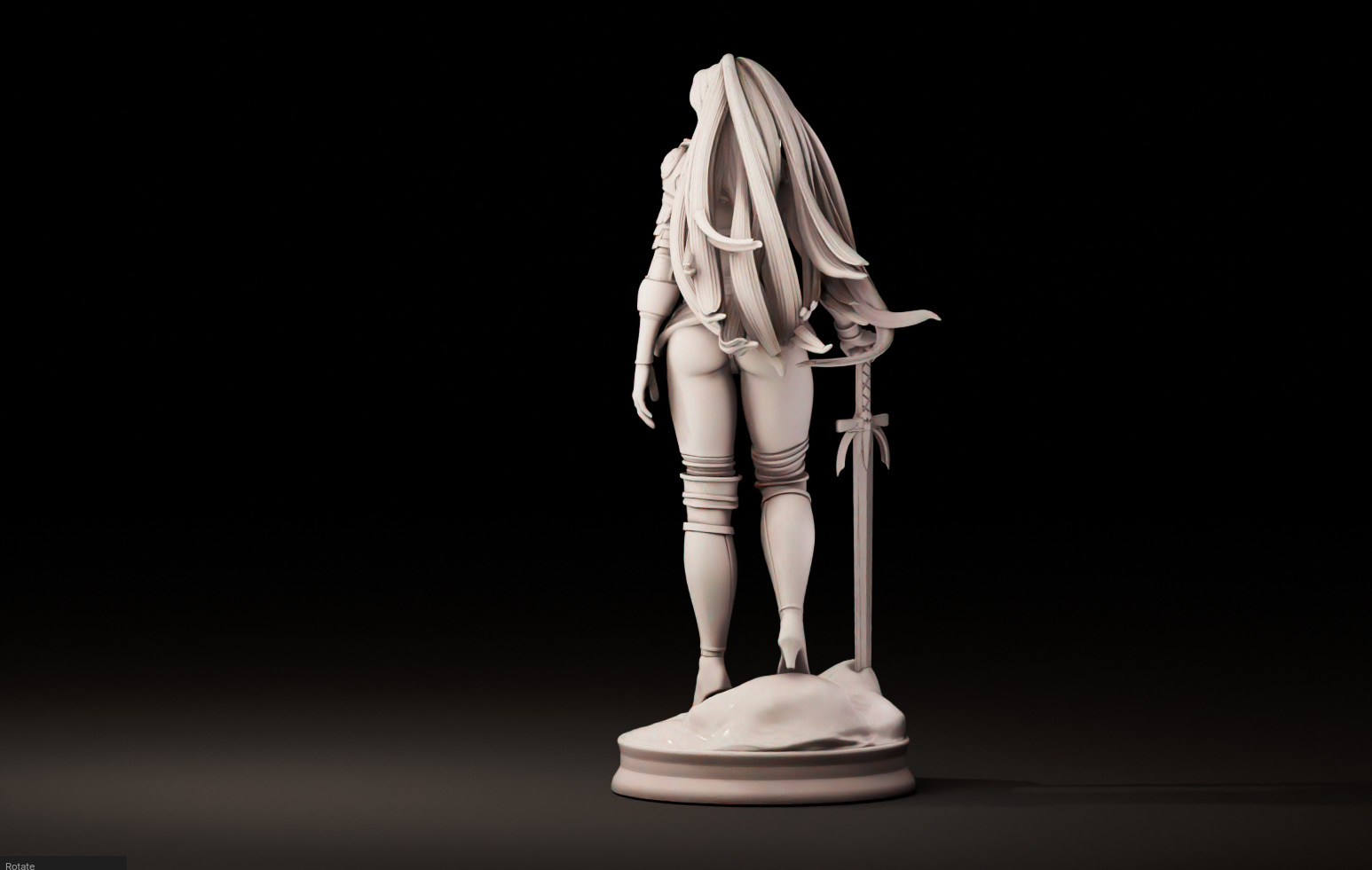 Taarna - Heavy Metal - 1TO10 STL FILE 3D PRINT MODEL 3D print model_3