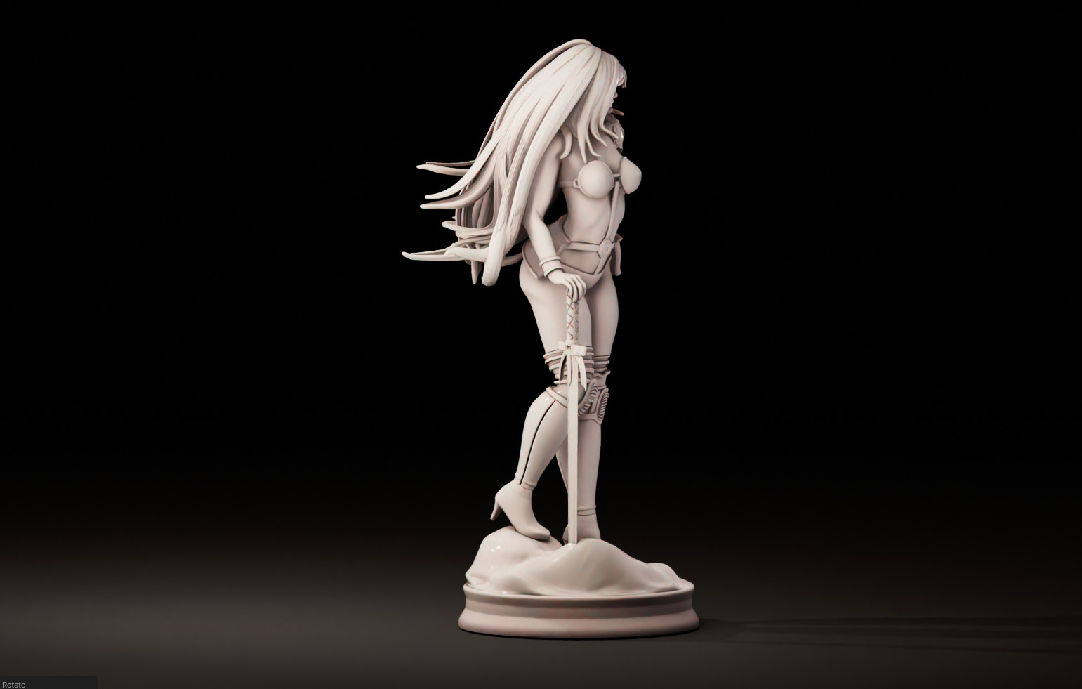 Taarna - Heavy Metal - 1TO10 STL FILE 3D PRINT MODEL 3D print model_2