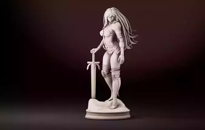 Taarna - Heavy Metal - 1TO10 STL FILE 3D PRINT MODEL