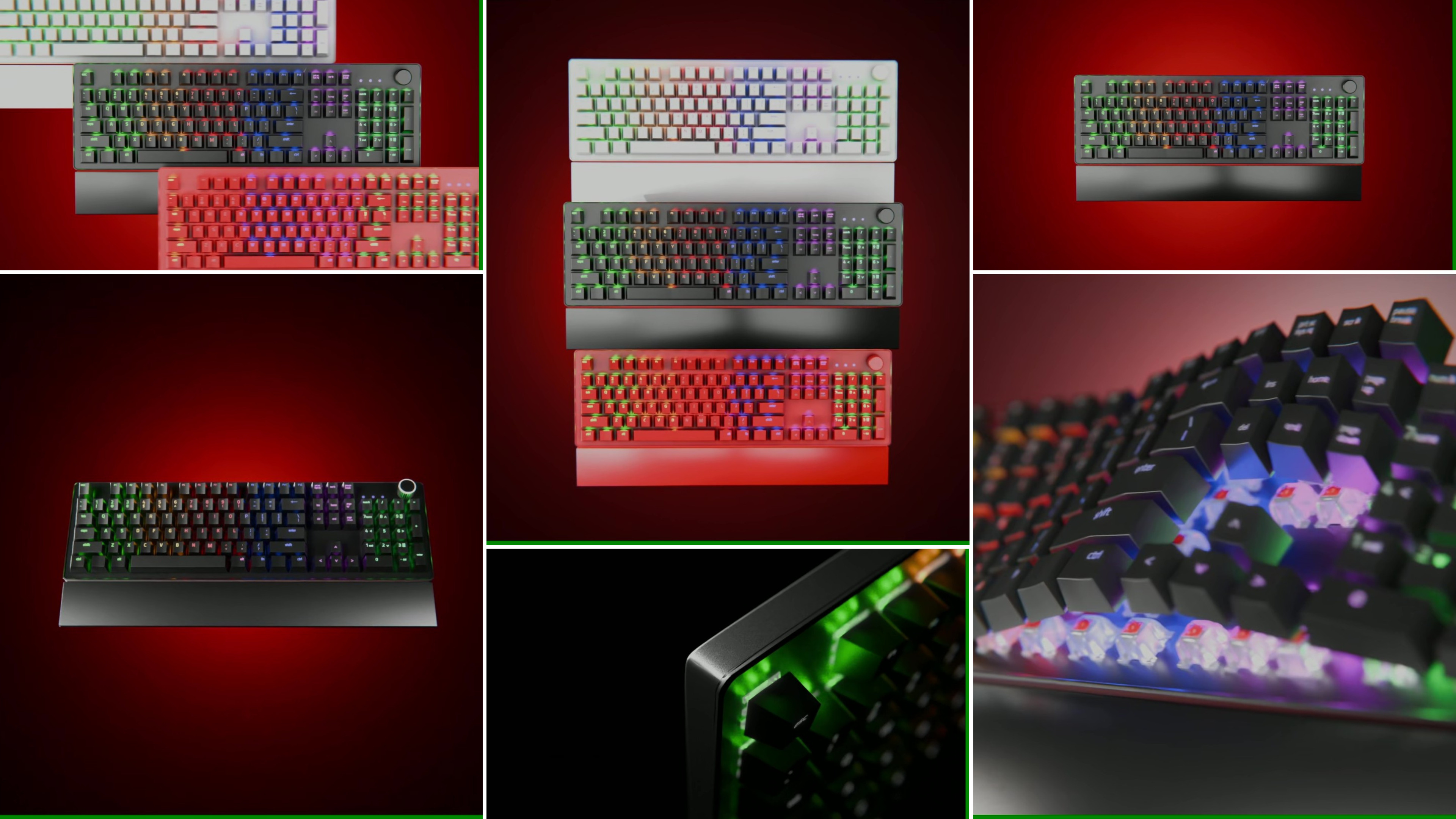 Fantech Maxpower MK853 Keyboard 3D model Low-poly 3D model_8