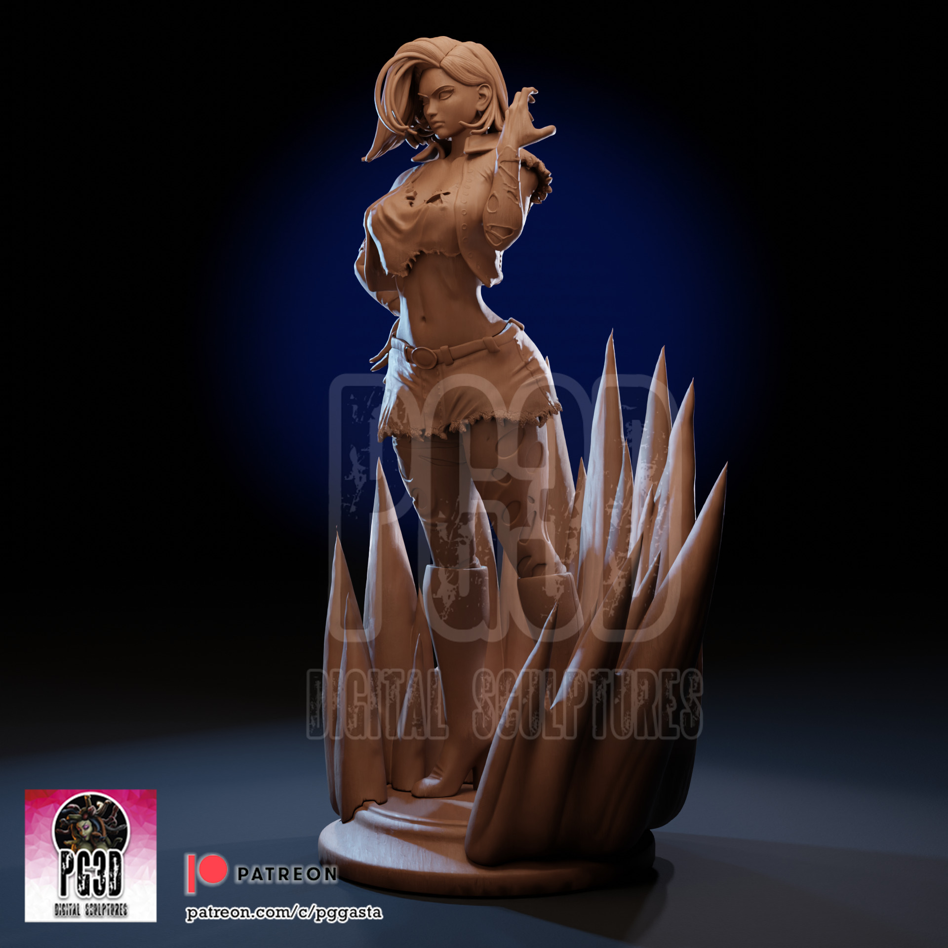 C18 - Dragon Ball - 1TO10 STL FILE 3D PRINT MODEL 3D print model_3