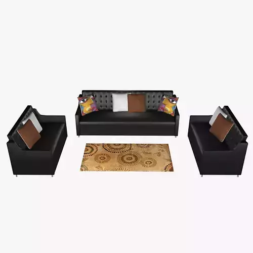 SOFA SET WITH CARPET 06