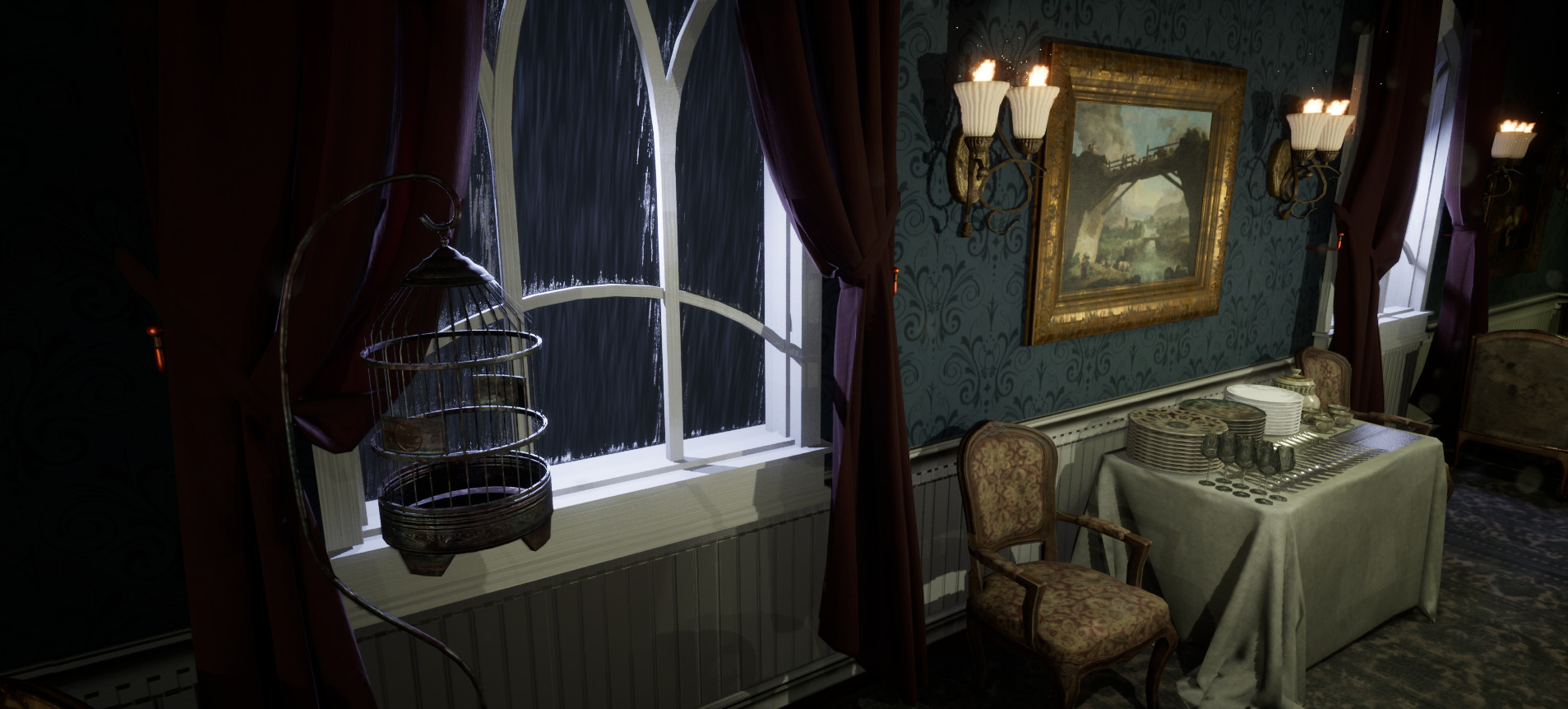 The Hearthwood Dining Hall 3D model_21