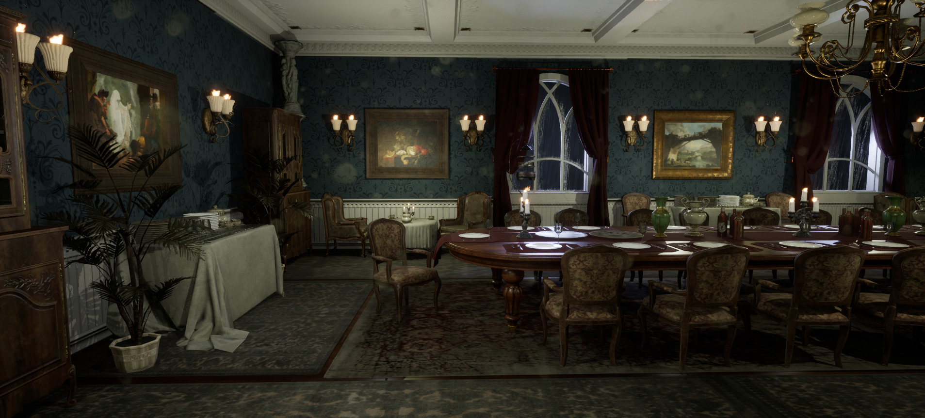 The Hearthwood Dining Hall 3D model_17