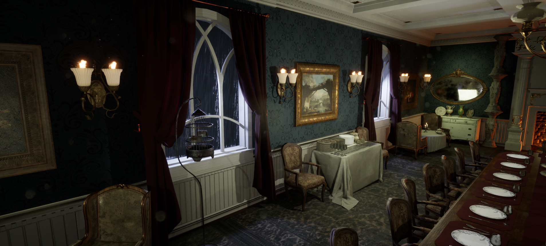 The Hearthwood Dining Hall 3D model_7