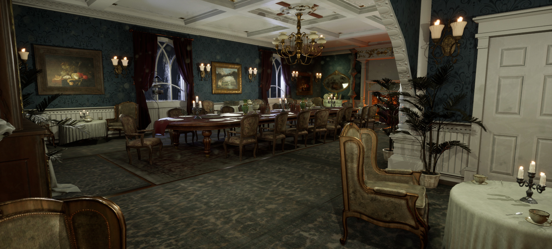 The Hearthwood Dining Hall 3D model_16